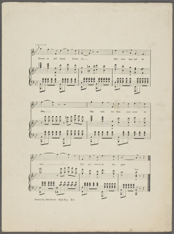 sheet music