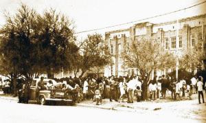 Photo from the Crystal City's walkout