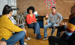 Advocacy meeting group