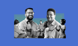 Collage of multiracial adults and children