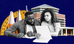 Understanding How Schools Are Labels - image of adults studying papers