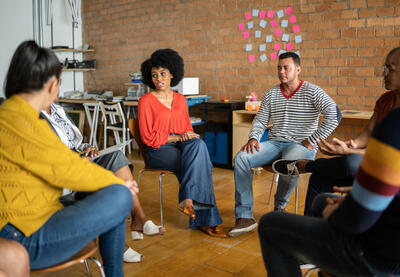 Advocacy meeting group