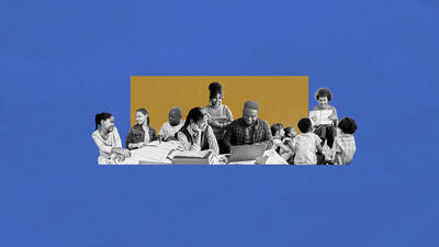 collage image of students in supportive school environments